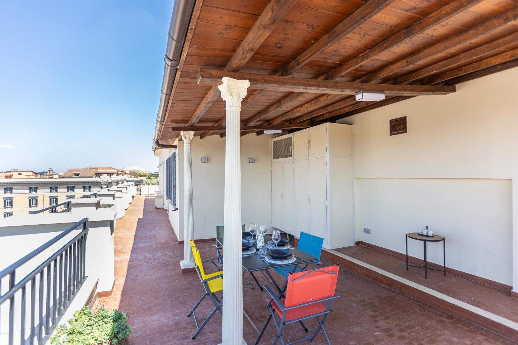 Argentina Penthouse By Rental In Рим Екстер'єр фото